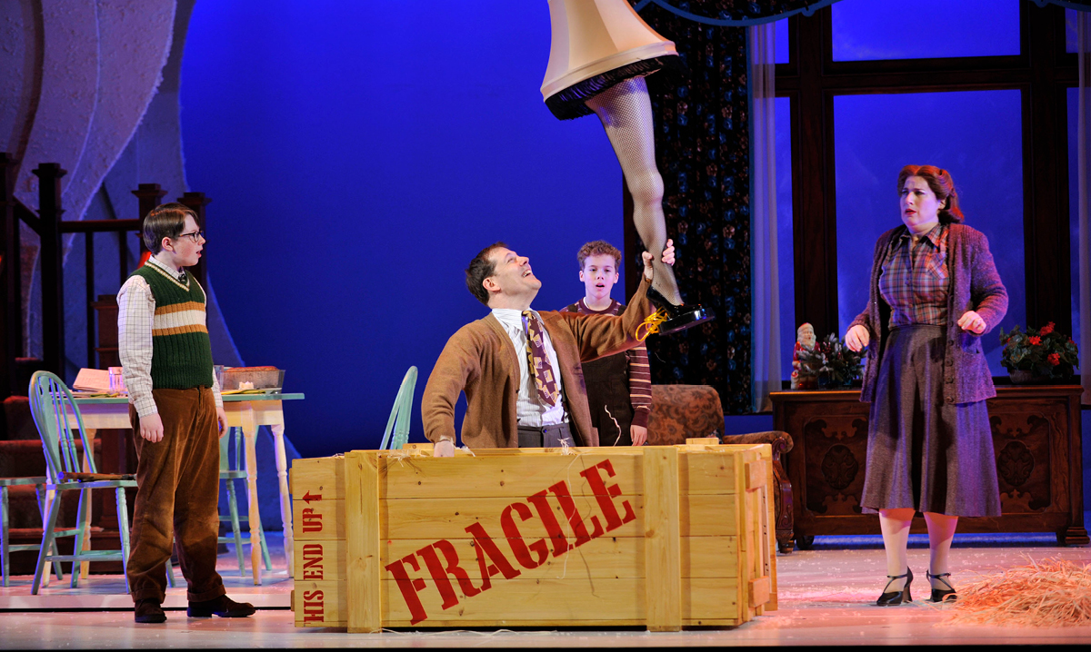 a christmas story the musical at the fox theatre in detroit