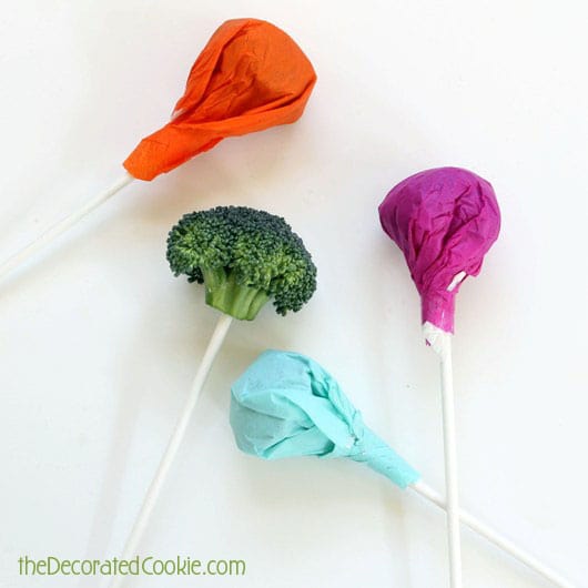 April Fools' Day lollipops