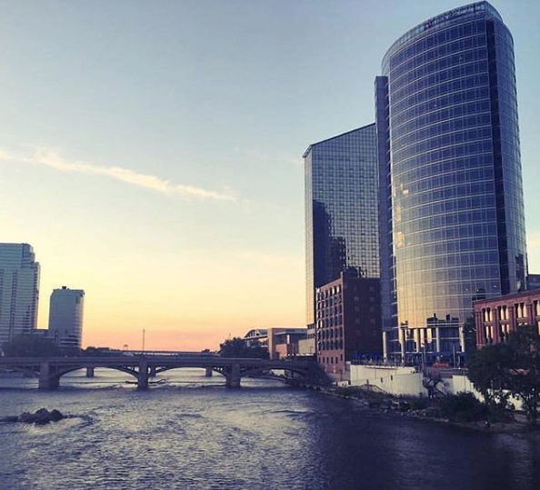 Grand rapids skyline