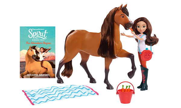 Win a DreamWorks Spirit Riding Free Spirit & Lucky Deluxe Feeding Set