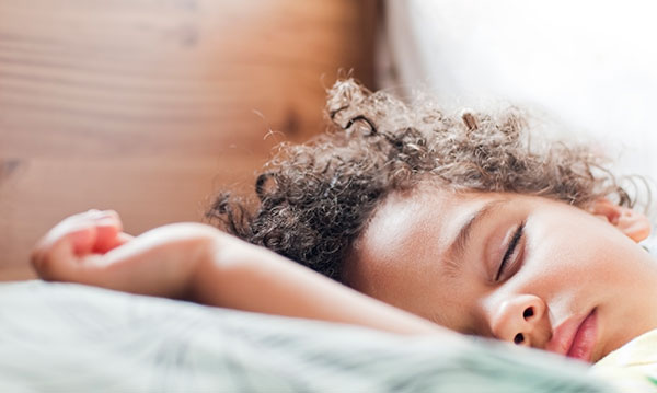 A child sleeping