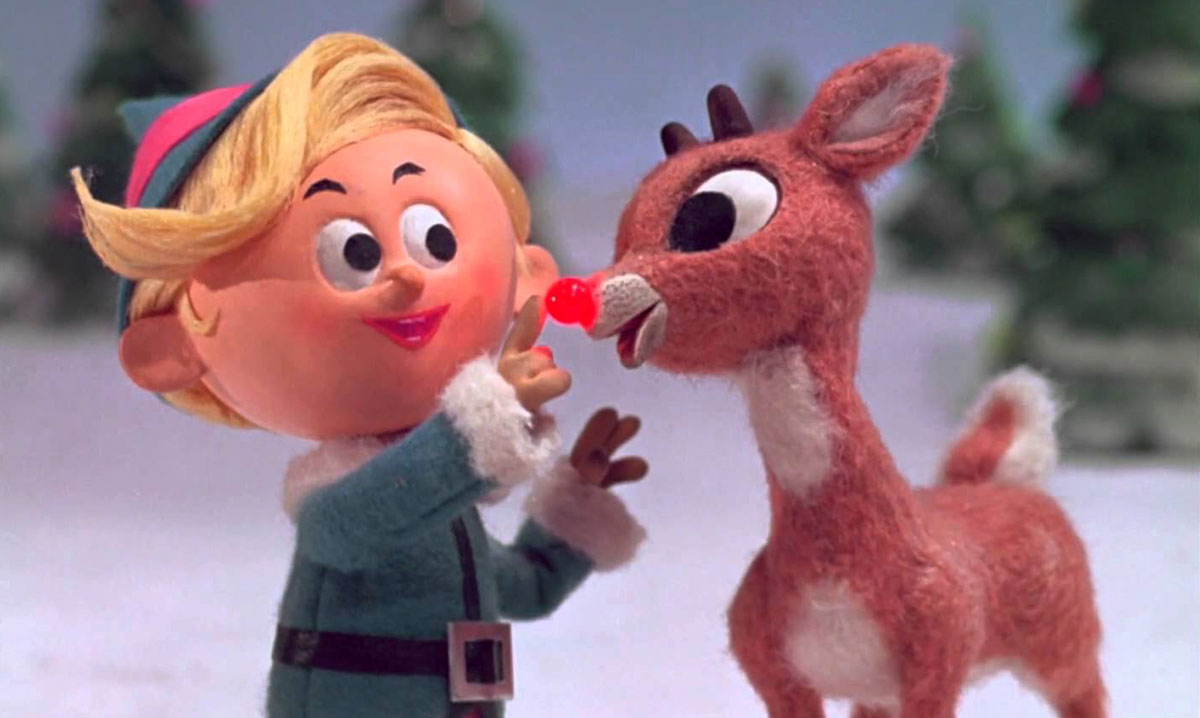 A scene from Rudolph the Red-Nosed Reindeer