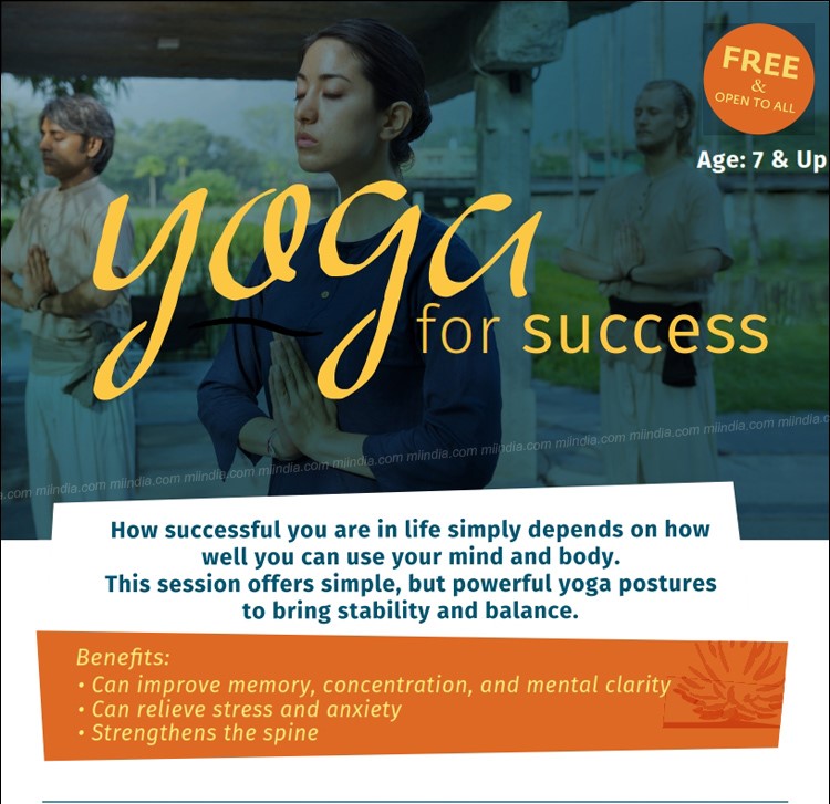 Yoga for Success at the Clinton-Macomb Public Library Main Branch in Clinton Township