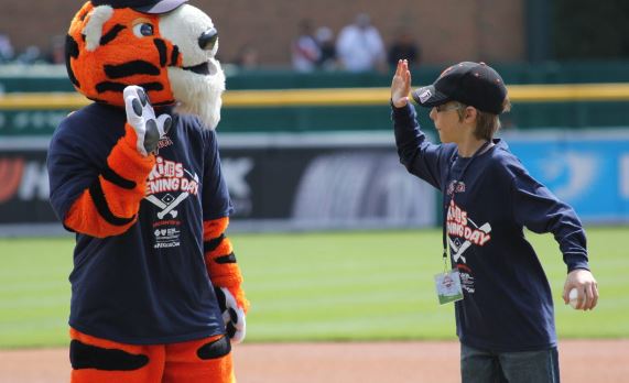 6th Annual Kids Opening Day at Comerica Park in Detroit