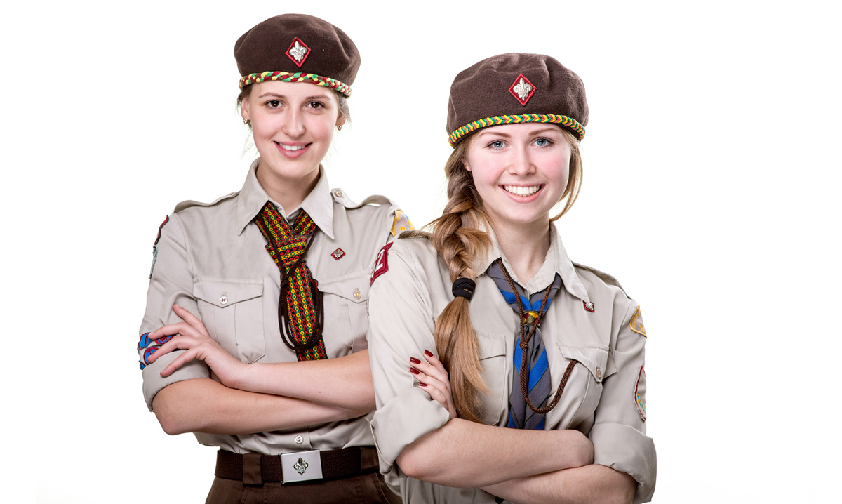 Girls in Boy Scouts