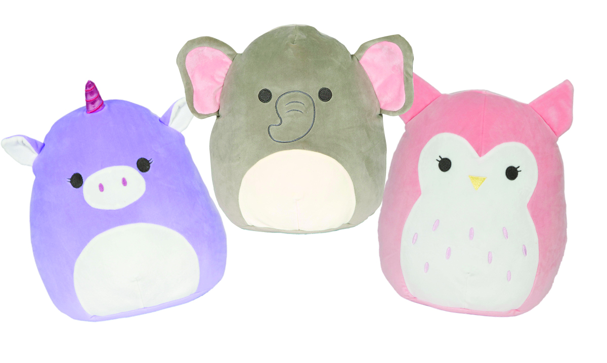 Win Squishmallows Plush Toys by Kellytoy