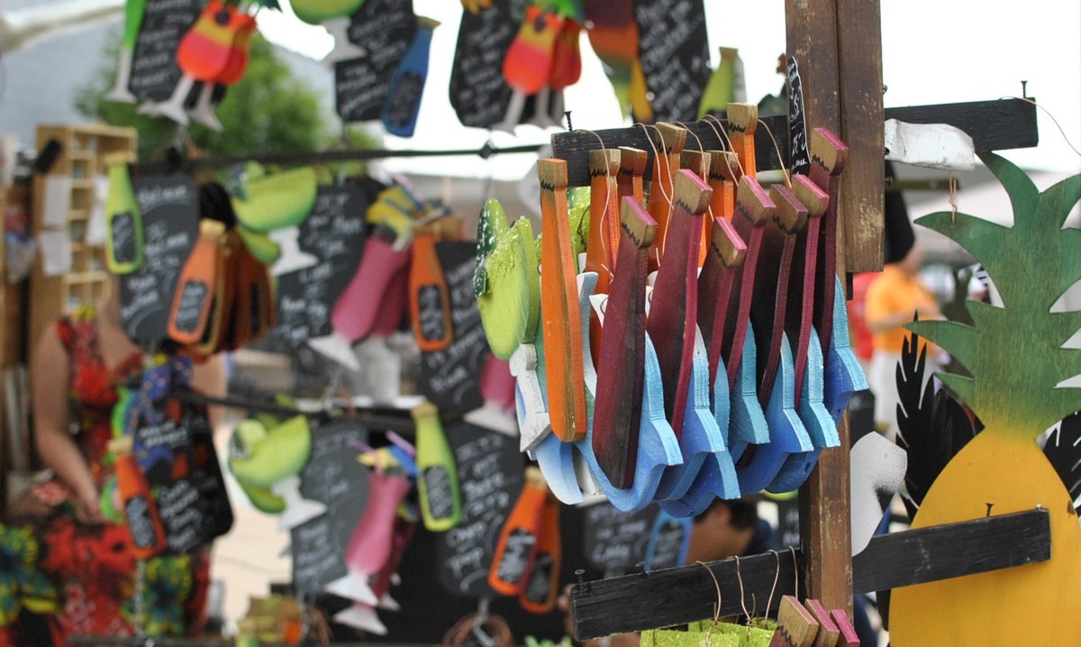 Allen Park Street Fair in Downtown Allen Park Vendor goods at the Allen Park Street fair