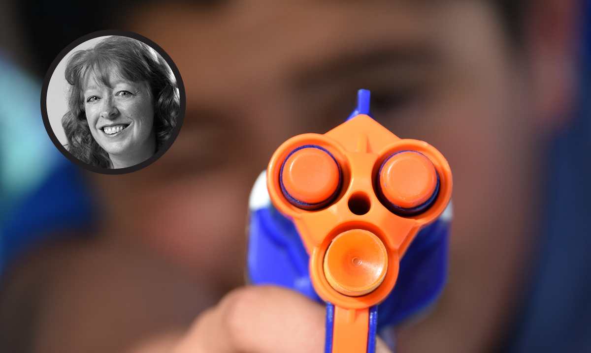 Should kids play with toy guns?