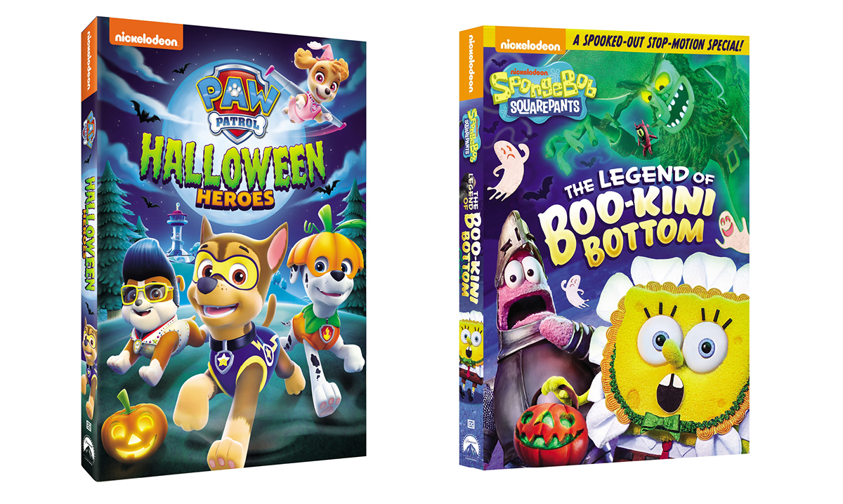 Win Halloween-Themed Nickelodeon Movie DVDs