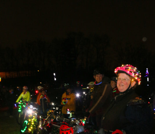 Wayne County LightFest Bike through the Lights at the Merriman Hollow Park Area in Westland
