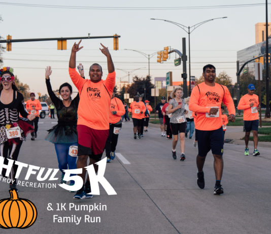 Frightful 5K in Troy