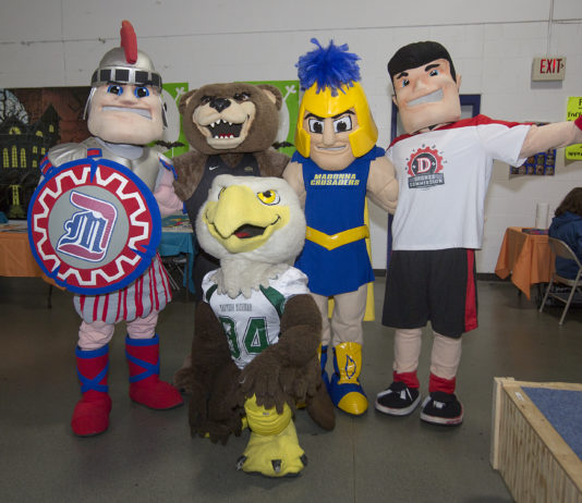 Mascot Madness Night at USA Hockey Area in Plymouth