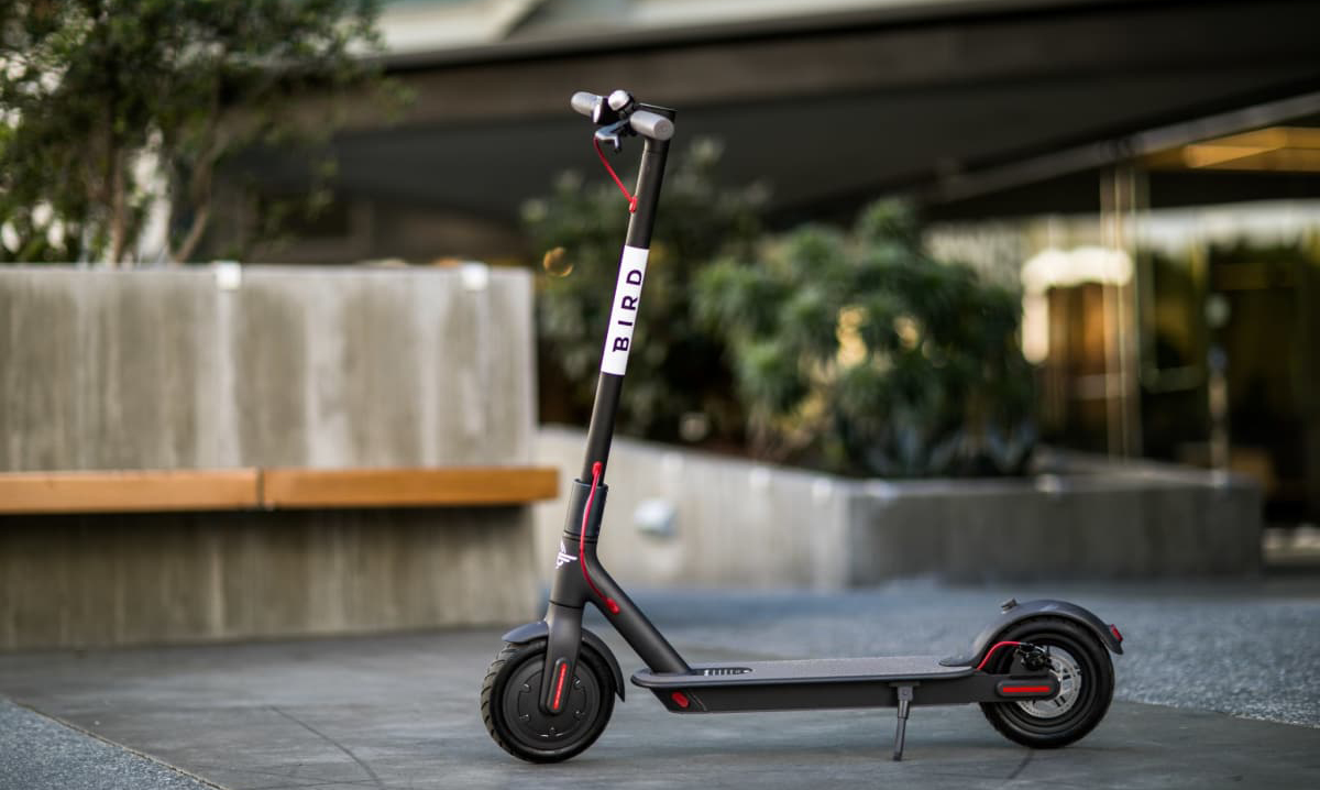 bird and lime electric scooters in detroit