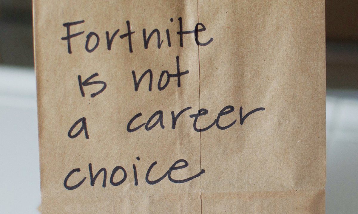 Passive aggressive lunch bags