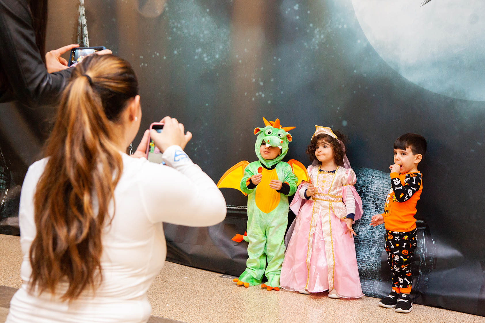 Monster Mash attendees at Orchard Mall on Oct. 26, 2018.