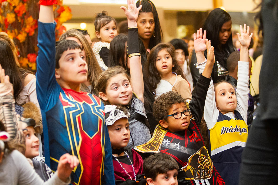 Monster Mash attendees at Orchard Mall on Oct. 26, 2018.