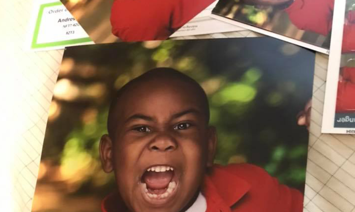 Drew MIles' school picture