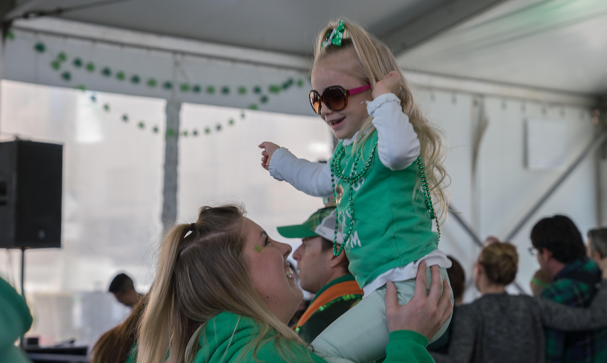 St. Patrick's Day family fun day and party in Detroit