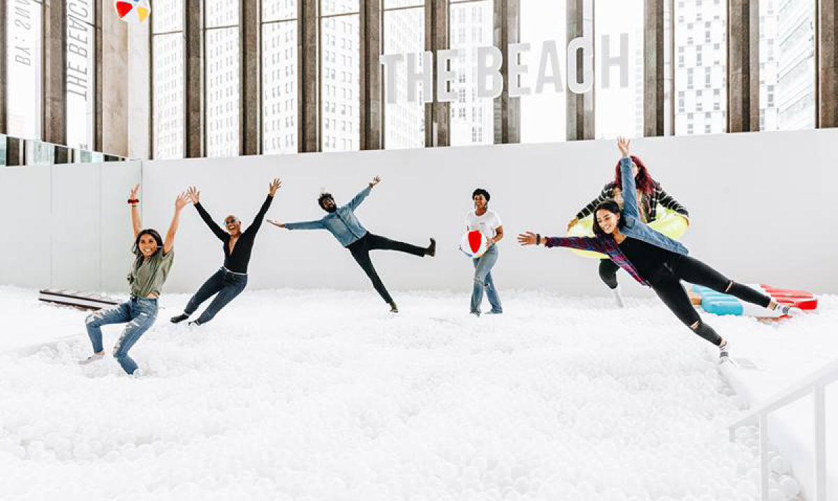 The beach Detroit at Bedrock