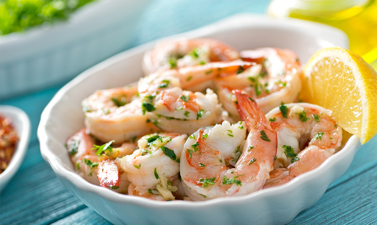 Shrimp scampi