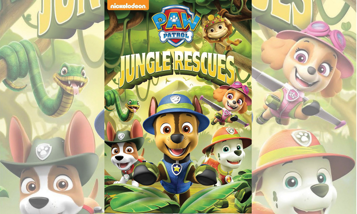 Win the Paw Patrol: Jungle Rescues DVD
