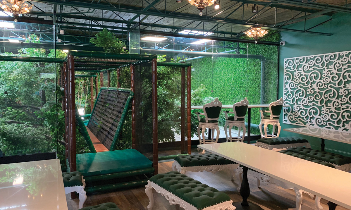 A picture inside Kidcadia Play Cafe