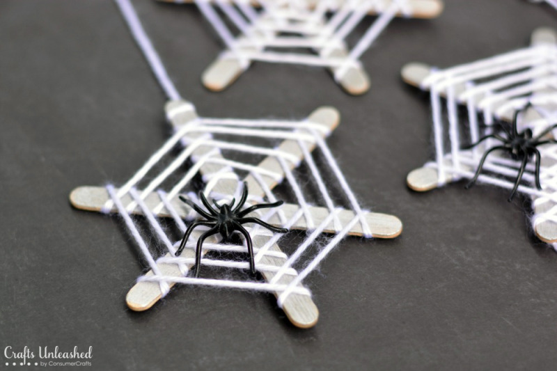 Spiderwebs craft
