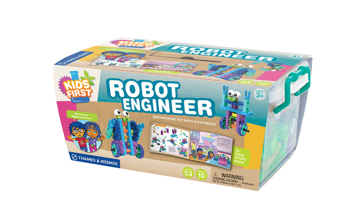 Win a Robot Engineer Kit From Kids First