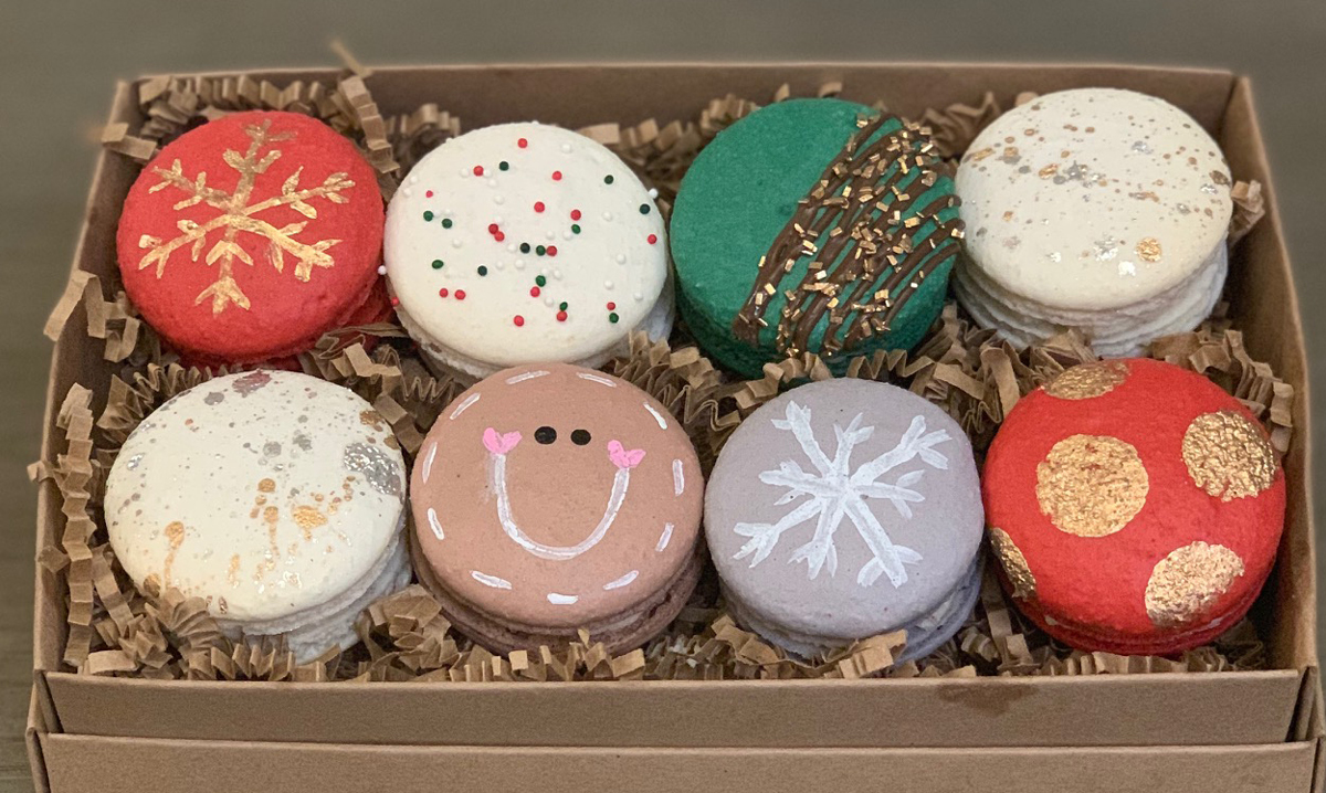 8 store-bought christmas cookies