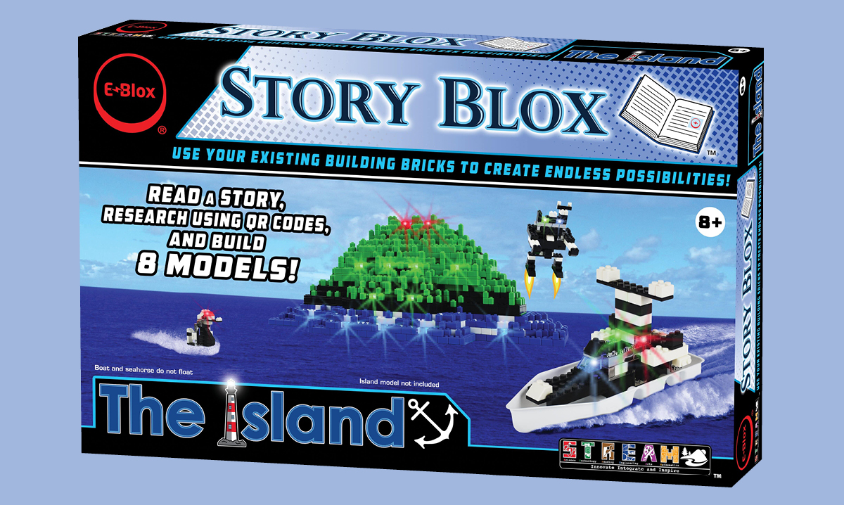 Win E-Blox’s Story Blox Line of Plug-Together Bricks