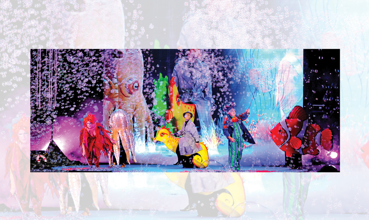 Underwater Bubble Show at Macomb Center for the Performing Arts in Clinton Township