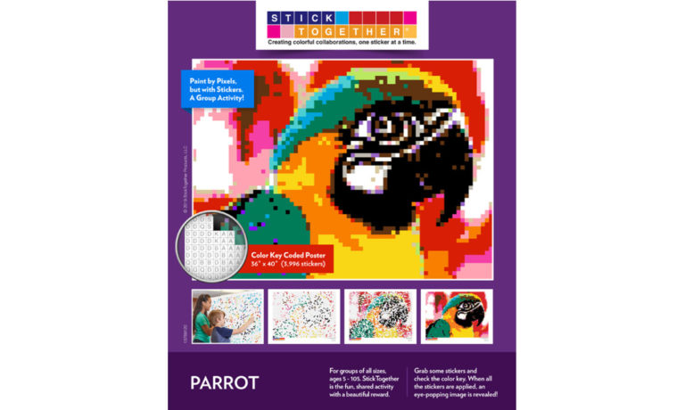 Win a StickTogether Parrot Mosaic Poster
