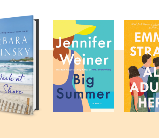 The cover of three backyard beach reads