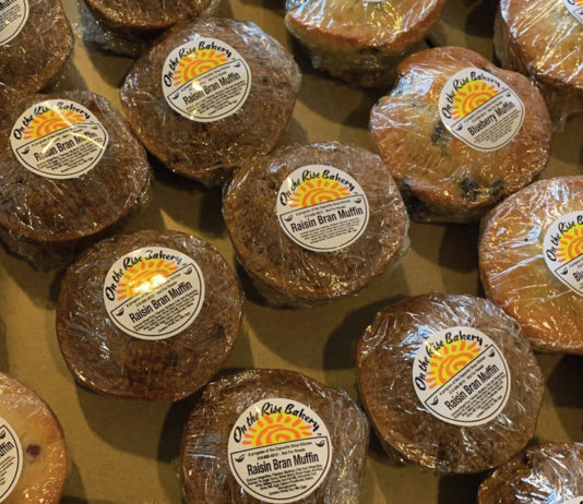 Close-up of some muffins