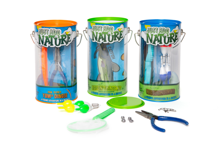 Win Three Just Add Nature Fishing Kits