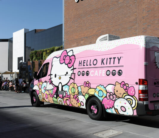 Hello Kitty Cafe Truck at Fairlane Town Center in Dearborn