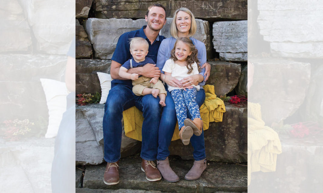 Family photo of the author's family