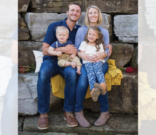 Family photo of the author's family