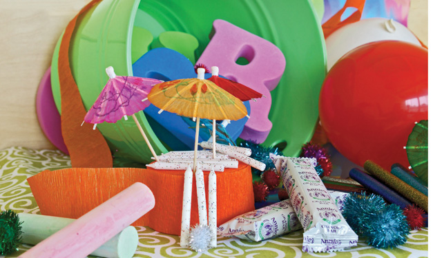 Budget-friendly birthday decor