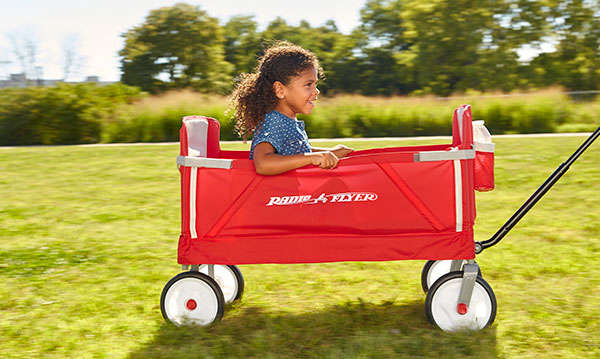 Win a three-in-one EZ Fold Wagon by Radio Flyer