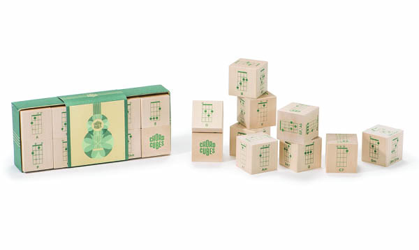 Win Chord Cube Guitar and Ukulele Blocks