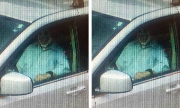 Dad Wearing Clown Mask Follows Kids from School