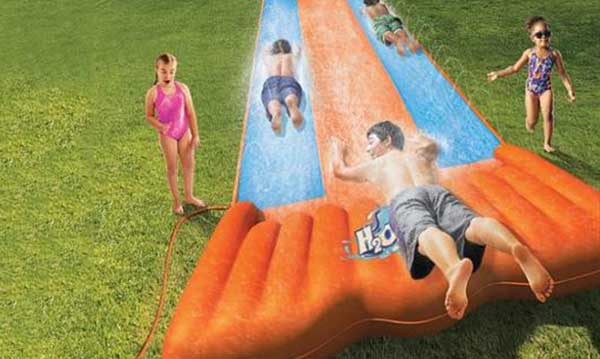 Win an H2OGO! Backyard Water Slide