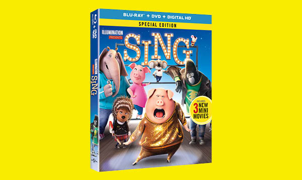 Win a Copy of the ‘Sing’ Special Edition DVD