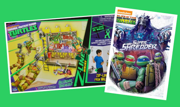 Win a Teenage Mutant Ninja Turtles DVD and Toy