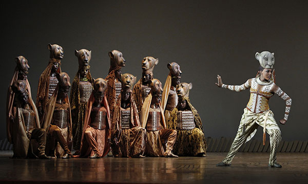 The Lion King at the Detroit Opera House