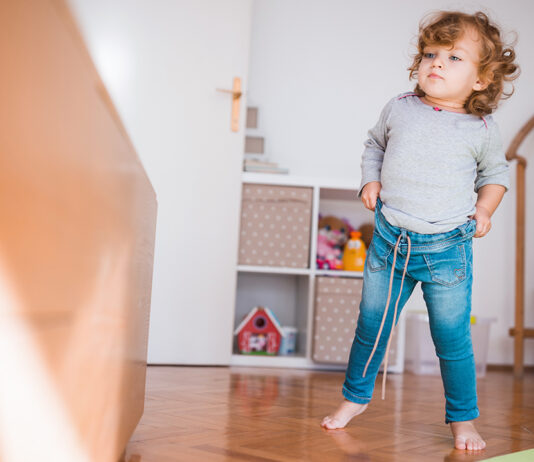 Virtual Baby Size Story Time with Royal Oak Public Library toddler-body-rocking-istock