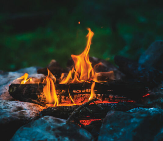 Fireside Fun at Leslie Science & Nature Center Bonfire