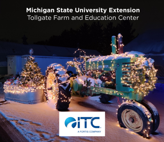 Holiday Lights at the Farm at MSU Tollgate Farm and Education Center