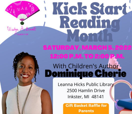 Kick Start Reading Month at the Leanna Hicks Public Library in Inkster